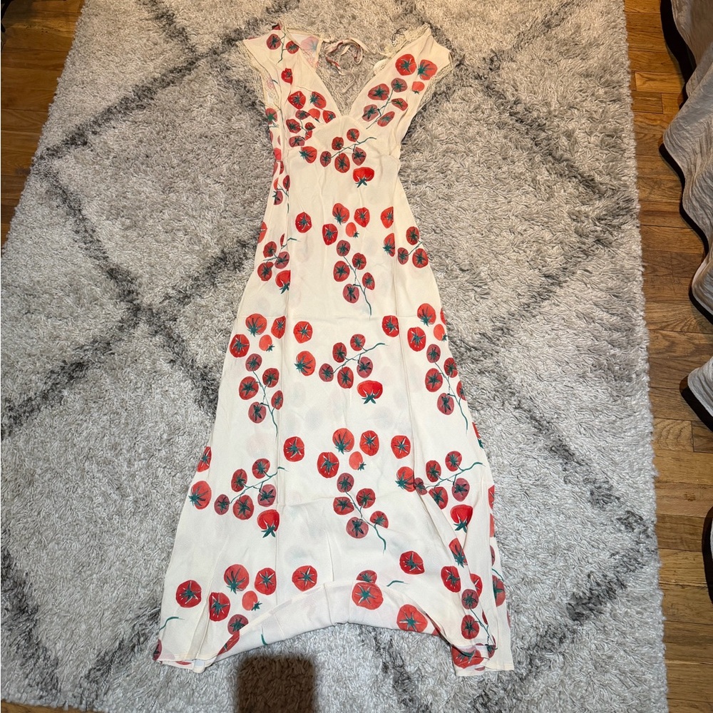 Vrg grl tomato print bias dress - Picture 6 of 6